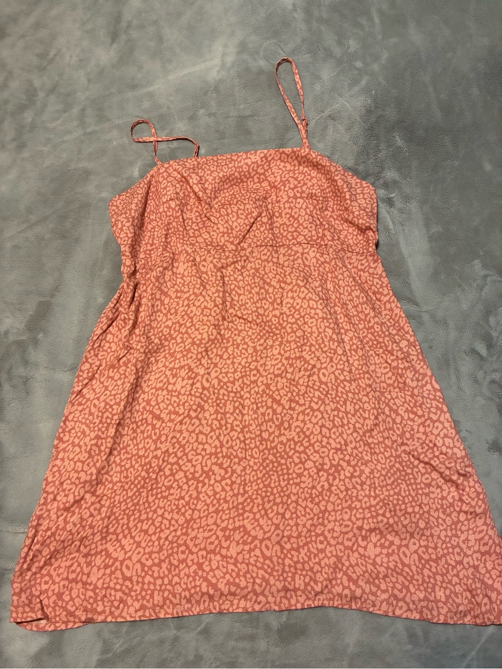Candie's Coral Pink Spaghetti Strap Mini Dress